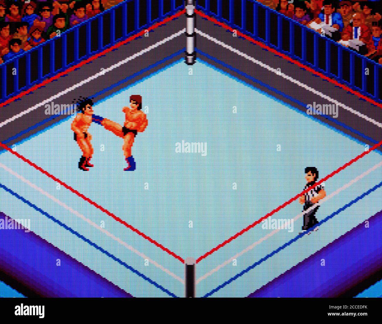 Fire Pro Wrestling 2 - 2. Bout - PC Engine Videospiel – nur für redaktionelle Zwecke Stockfoto