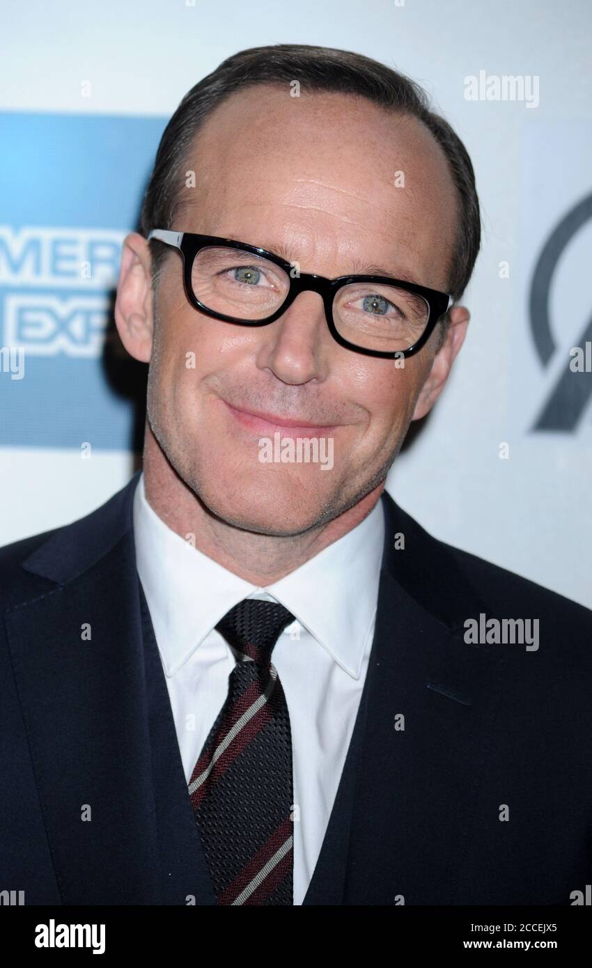 NEW YORK, NY - APRIL 28: Clark Gregg nimmt an der Premiere von "Marvel's The Avengers" während des Tribeca Film Festivals 2012 im Borough of Manhattan Community College am 28. April 2012 in New York City Teil. Personen: Clark Gregg Stockfoto