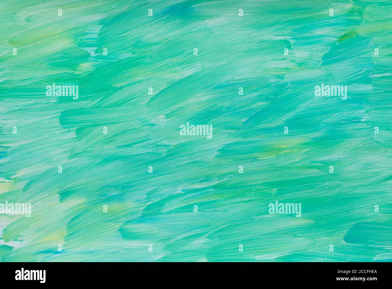 grüne Farbe gemalt Hintergrundtextur Stockfoto
