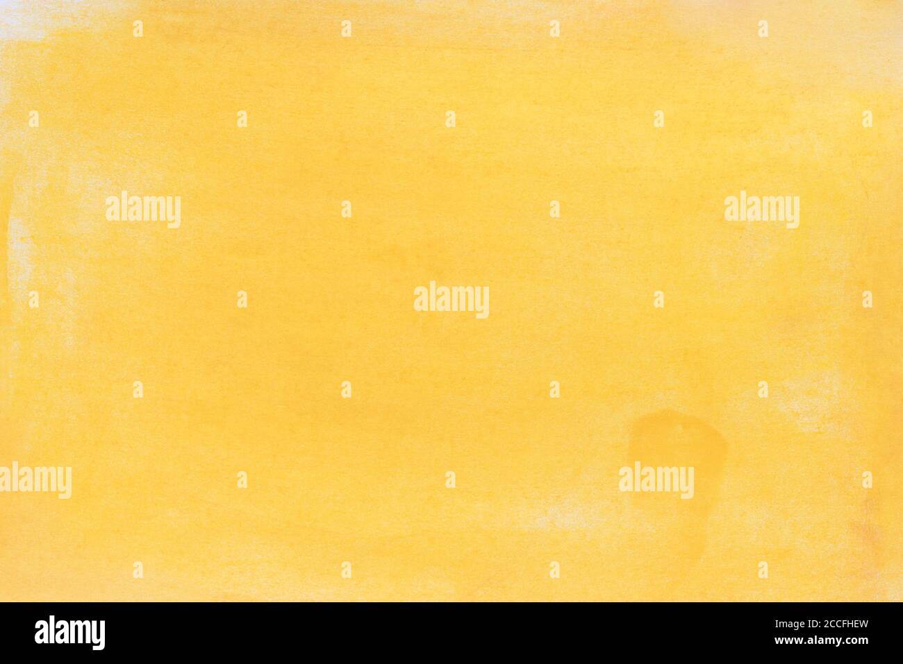 Gelbe Farbe Pastell Buntstift Zeichnung Papier Hintergrund Textur Stockfoto
