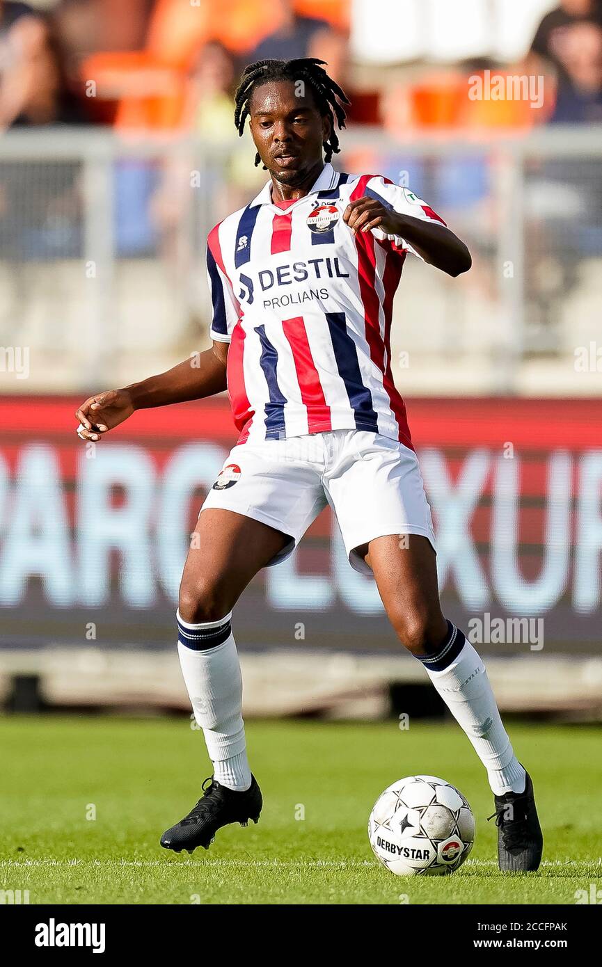 TILBURG, Willem II - PSV, 21-08-2020, Fußball, Freundschaftsspiel, Niederländische Eredivisie, Saison 2020-2021, Koning Willem II Stadium, Willem II Spieler Miquel Nelom Stockfoto