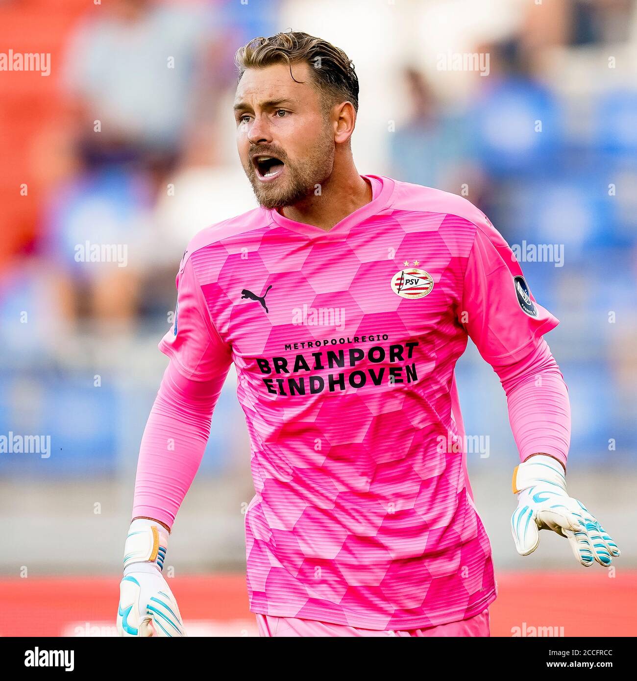 TILBURG, Willem II - PSV, 21-08-2020, Fußball, Freundschaftsspiel, Niederländische Eredivisie, Saison 2020-2021, Koning Willem II Stadion, PSV Torwart Jeroen Zoet Stockfoto