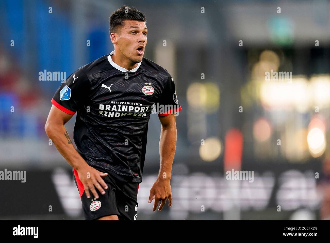 TILBURG, Willem II - PSV, 21-08-2020, Fußball, Freundschaftsspiel, Niederländische Eredivisie, Saison 2020-2021, Koning Willem II Stadium, PSV-Spieler Joel Piroe Stockfoto