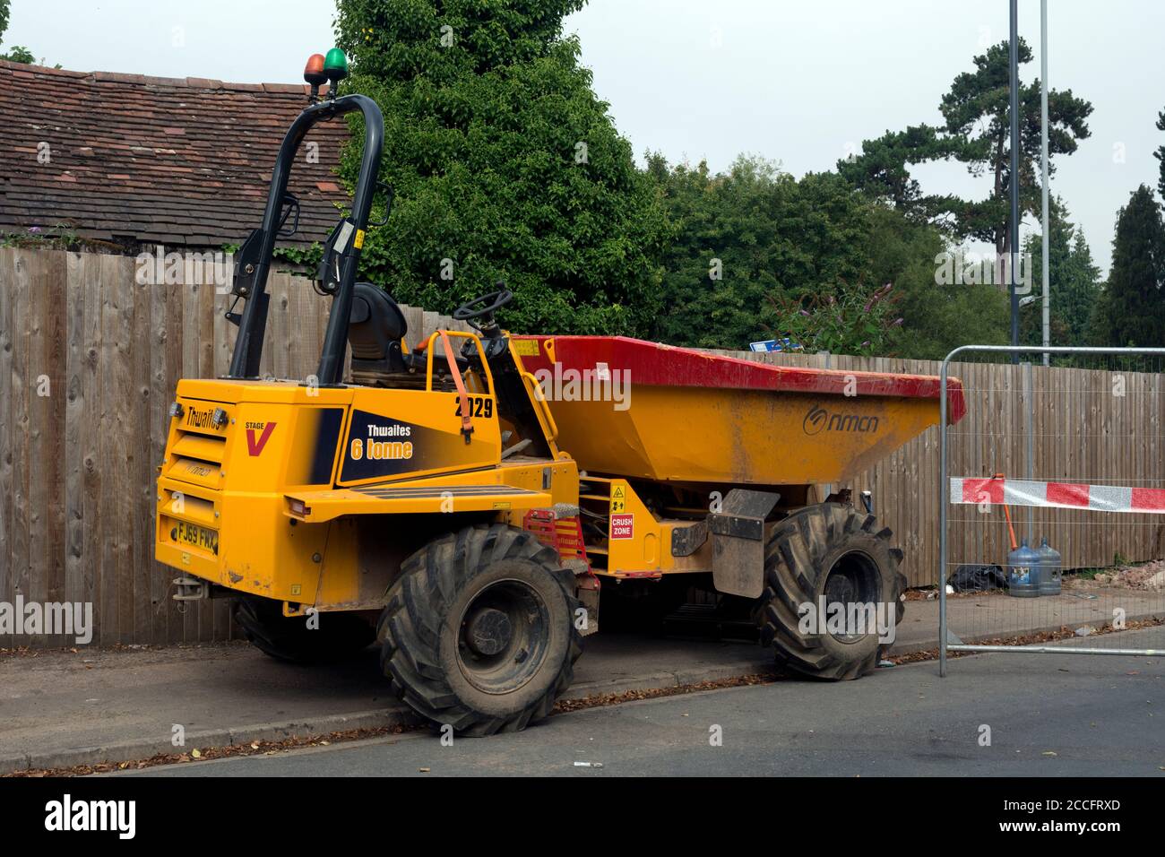 Thwaites Dumper Truck, Großbritannien Stockfoto