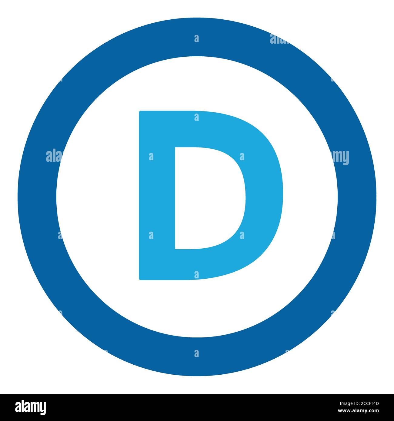 Demokratische Partei Stockfoto