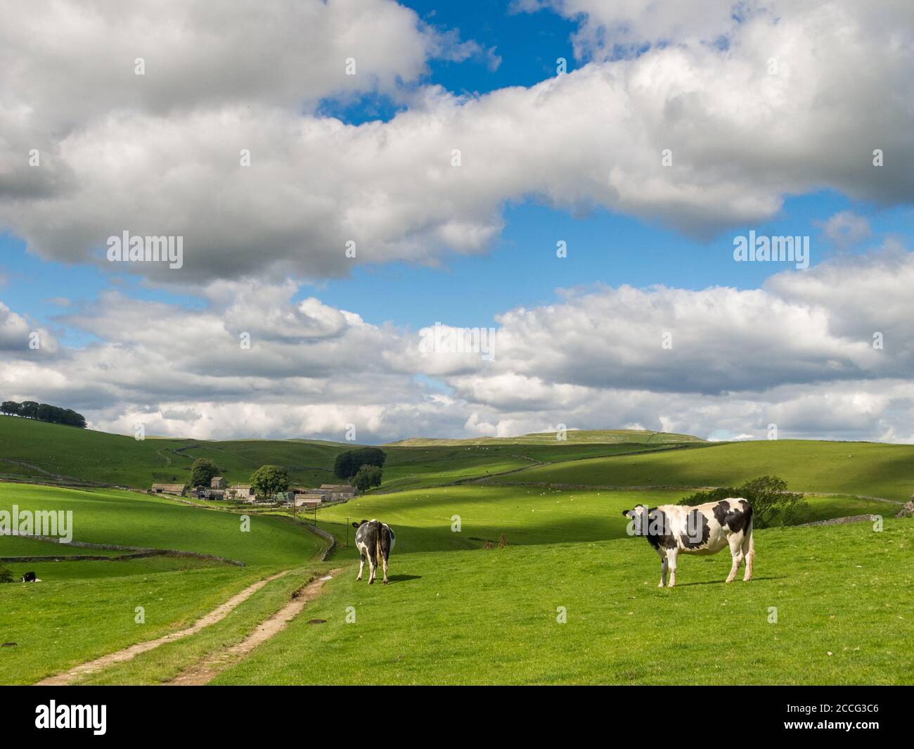 Bordley von Park Side Laitthe Stockfoto