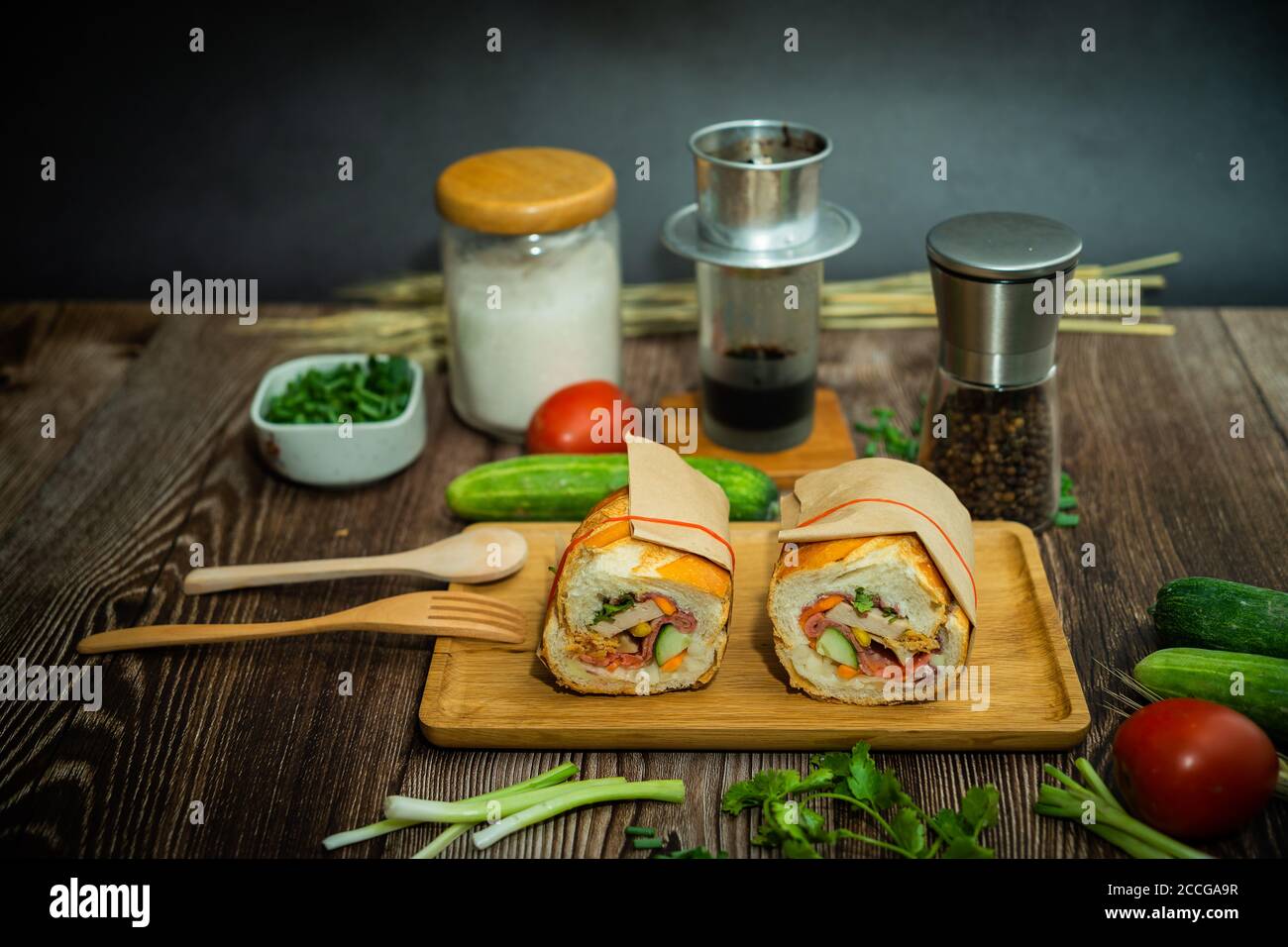 Saigon Schweinefleisch Stockfotos und -bilder Kaufen - Alamy
