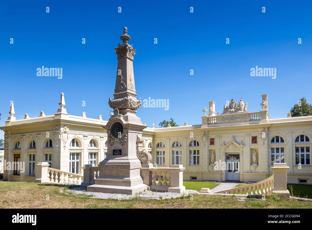 lázně Bílinská Kyselka, Bílina, Ústecký kraj, Česká republika / Bilinska kyselka, Kurort, Bilina Stadt, Nordböhmen, Tschechische republik Stockfoto