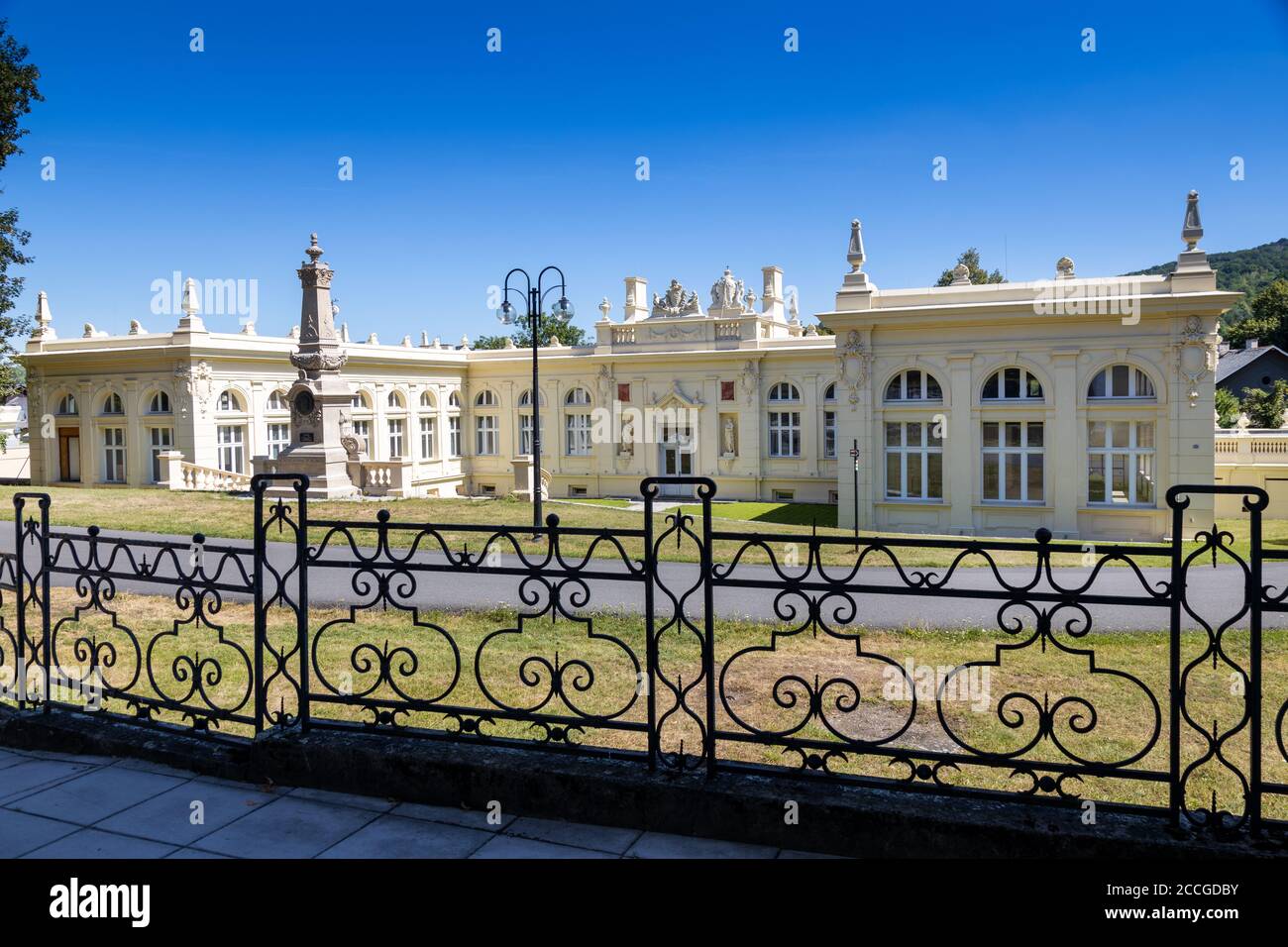 lázně Bílinská Kyselka, Bílina, Ústecký kraj, Česká republika / Bilinska kyselka, Kurort, Bilina Stadt, Nordböhmen, Tschechische republik Stockfoto
