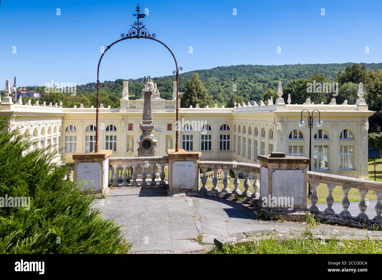 lázně Bílinská Kyselka, Bílina, Ústecký kraj, Česká republika / Bilinska kyselka, Kurort, Bilina Stadt, Nordböhmen, Tschechische republik Stockfoto