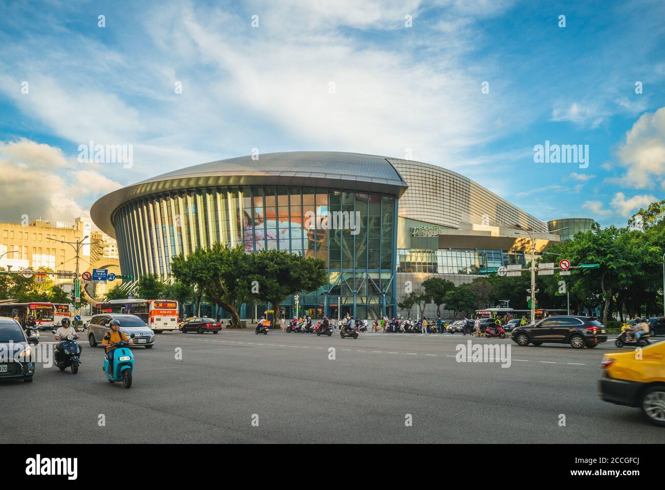 18. August 2020: Taipei Arena, ein Mehrzweckstadion mit einer Kapazität von 15000 Sitzplätzen, befindet sich in Taipei City, Taiwan. Die Arena wurde 200 erbaut Stockfoto