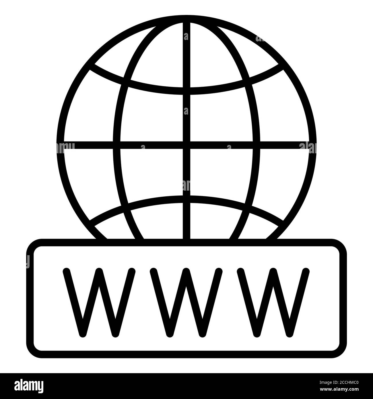 Symbol Für Die Kontozeile Der Website Stockfoto