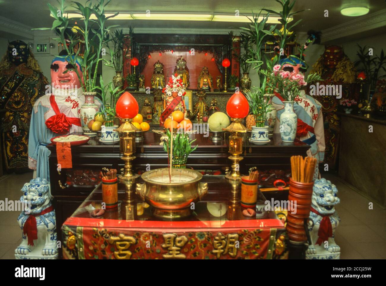 MA Tsu Tempel, ein taoistischer Tempel, Chinatown, San Francisco, Kalifornien, USA. Stockfoto