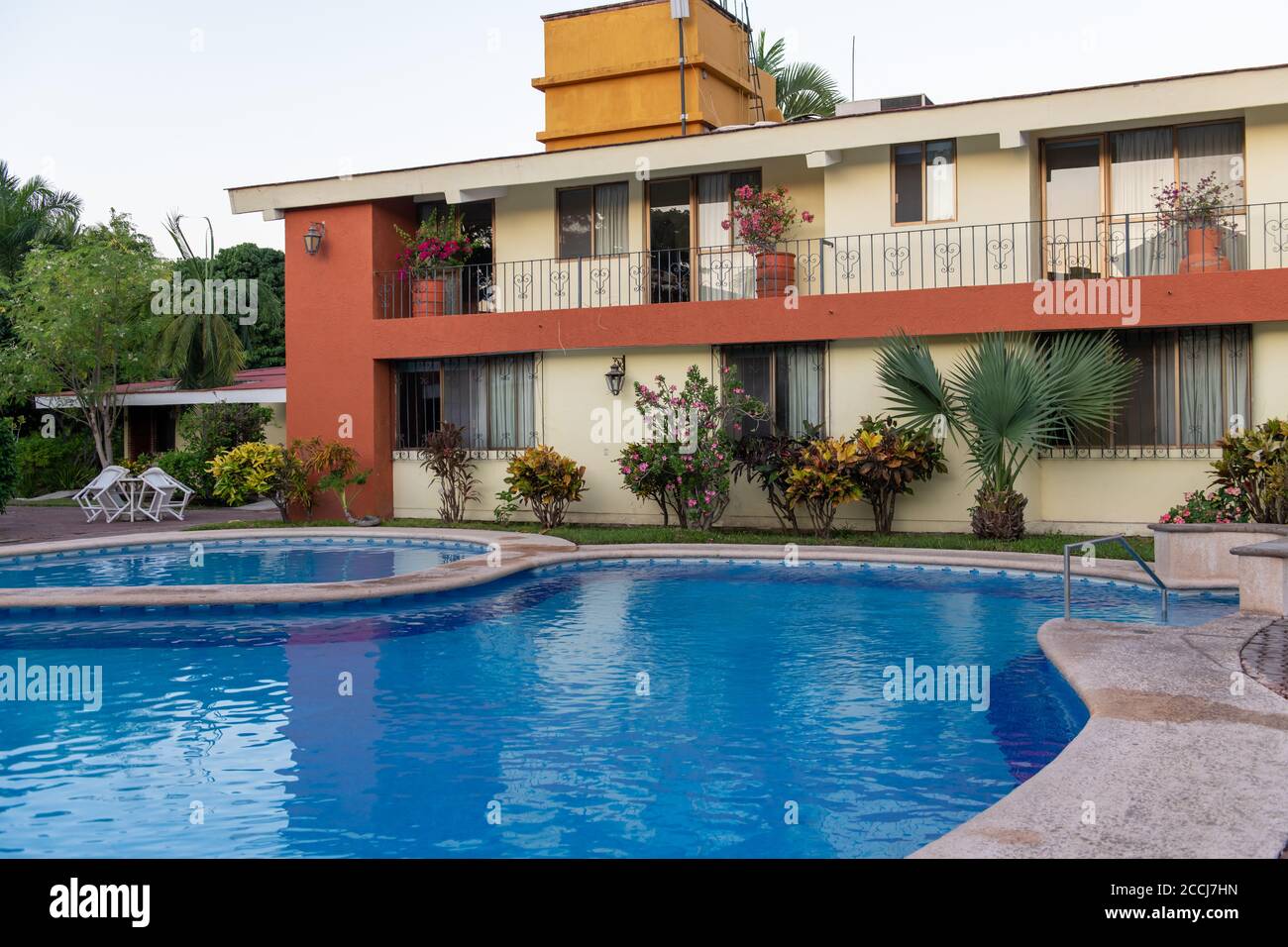 Hotel Garza Canela in San Blas, Mexiko Stockfoto