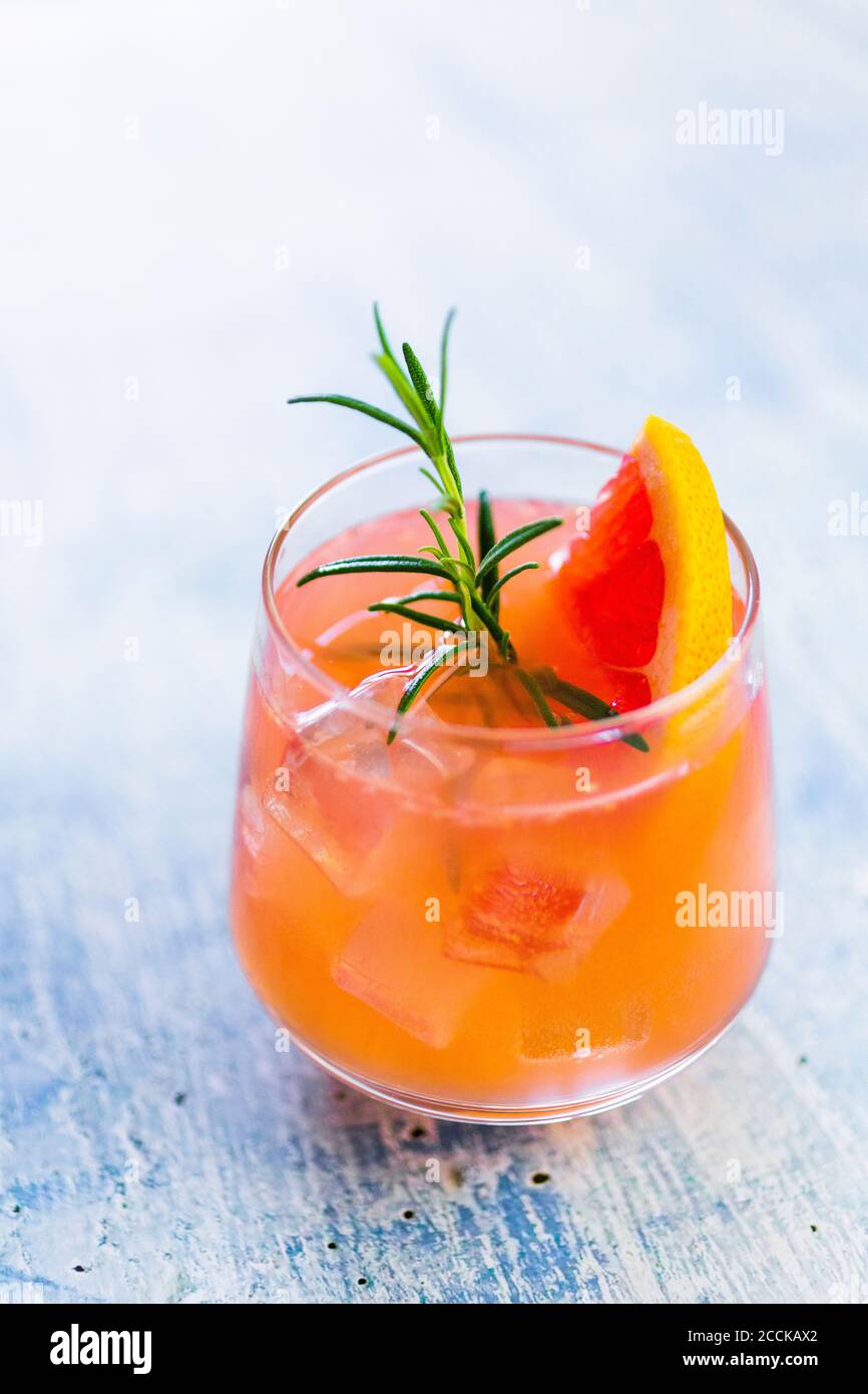 Frische Grapefruit Saft Stockfoto