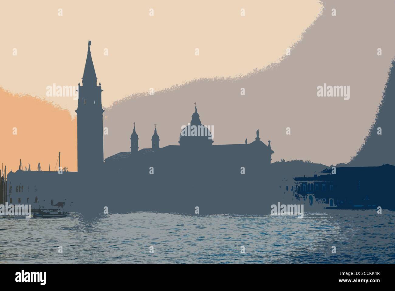 Abstract, Venedig, Italien Stockfoto