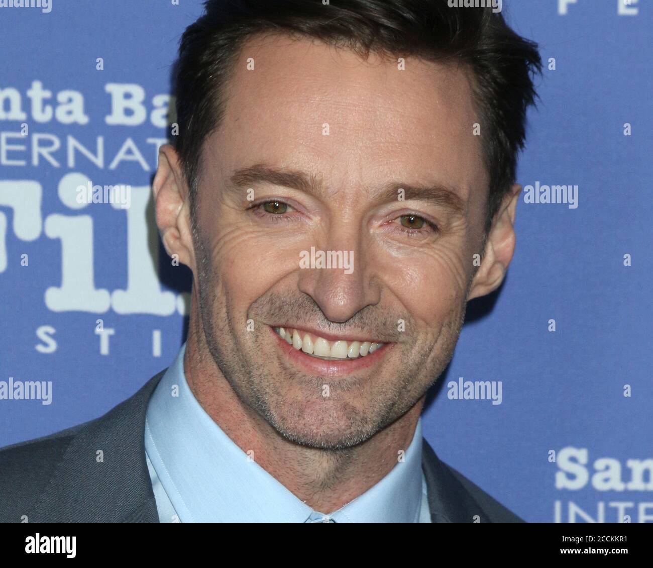 LOS ANGELES - NOV 19: Hugh Jackman beim SBIFF Kirk Douglas Award zu Ehren von Hugh Jackman am 19. November 2018 im Ritz Carlton Bacara in Santa Barbara, CA Stockfoto