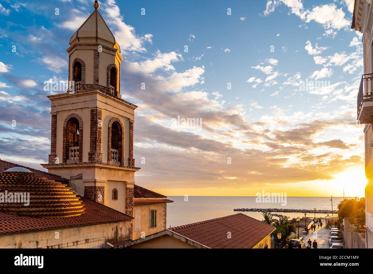 Monastero Di Santa Maria Del Mare Glockenturm der Wallfahrtskirche Santa Maria del Mare bei