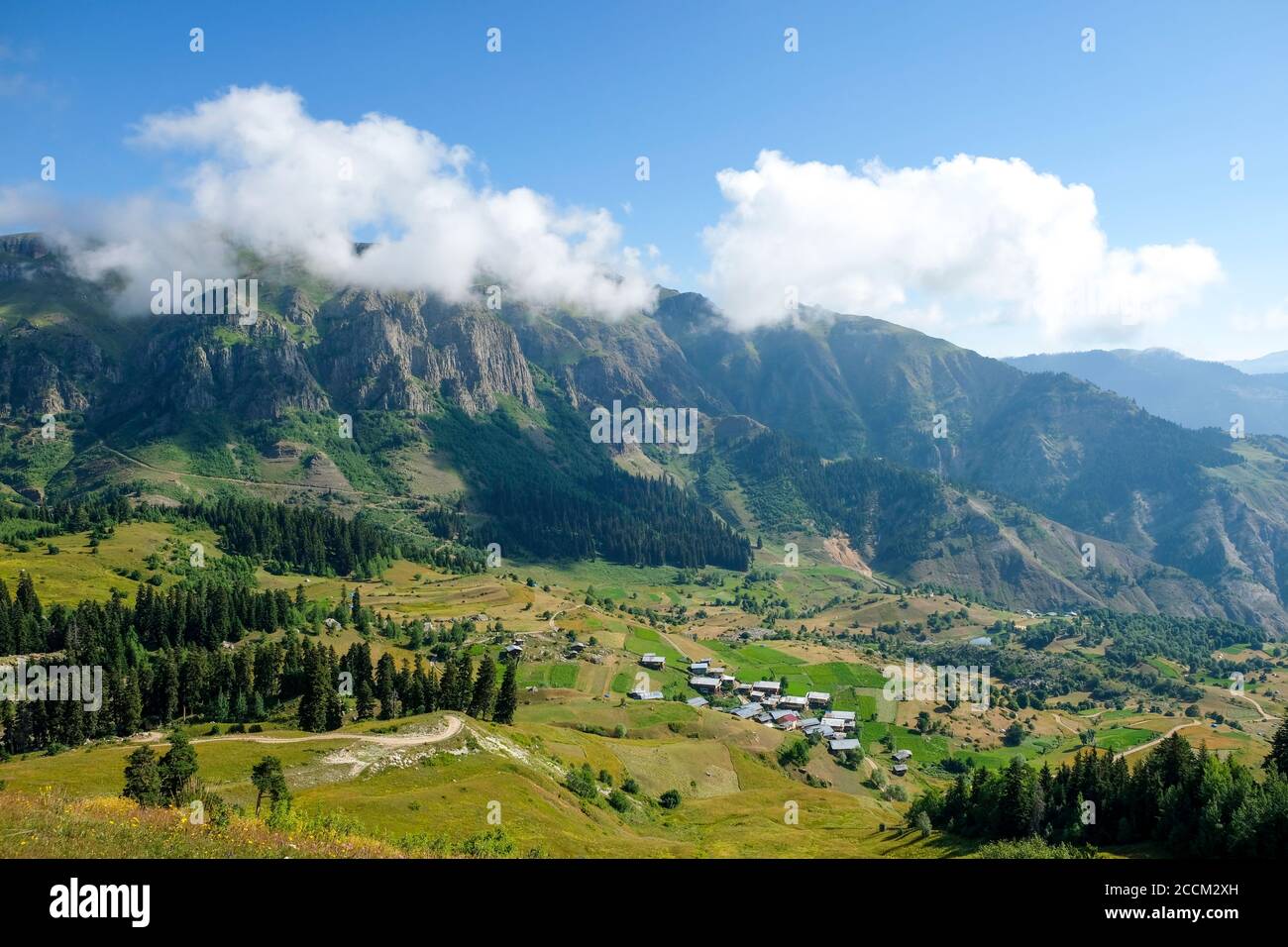 Bazgiret Maden Dorf In Artvin Savsat Stockfotografie Alamy