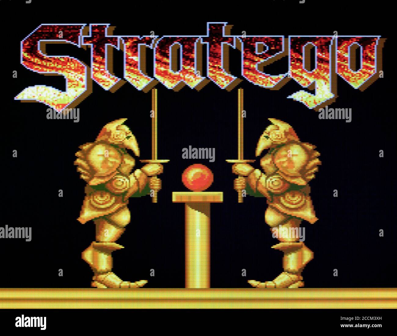 Stratego - PC Engine Videogame - nur zur redaktionellen Verwendung Stockfoto