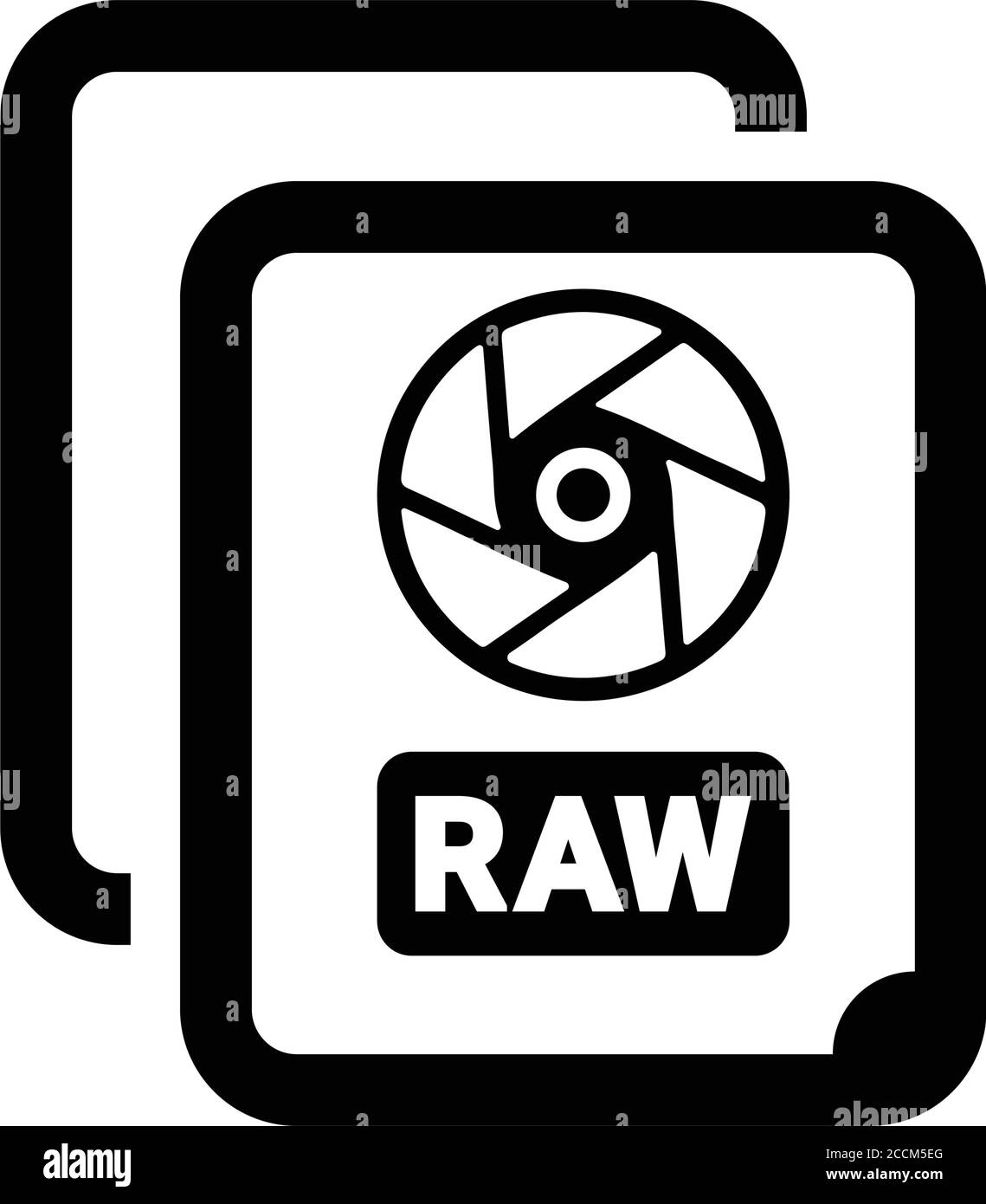 Foto, RAW-Bild-Symbol - perfekt für den Einsatz bei der Gestaltung und Entwicklung von Websites, gedruckten Dateien und Präsentationen, Werbematerialien, Illustrationen und Stock Vektor