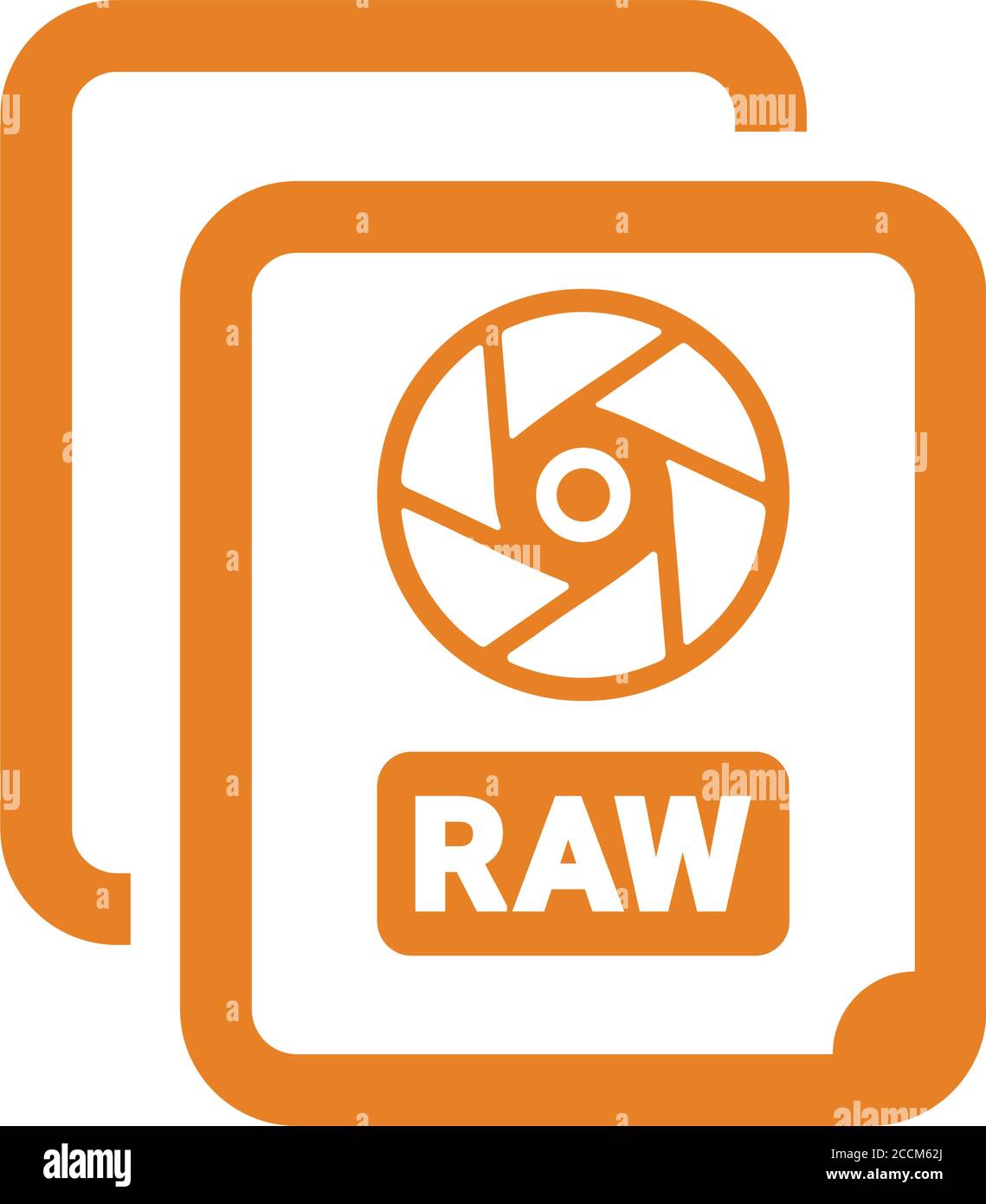 Foto, RAW-Bild-Symbol - perfekt für den Einsatz bei der Gestaltung und Entwicklung von Websites, gedruckten Dateien und Präsentationen, Werbematerialien, Illustrationen und Stock Vektor