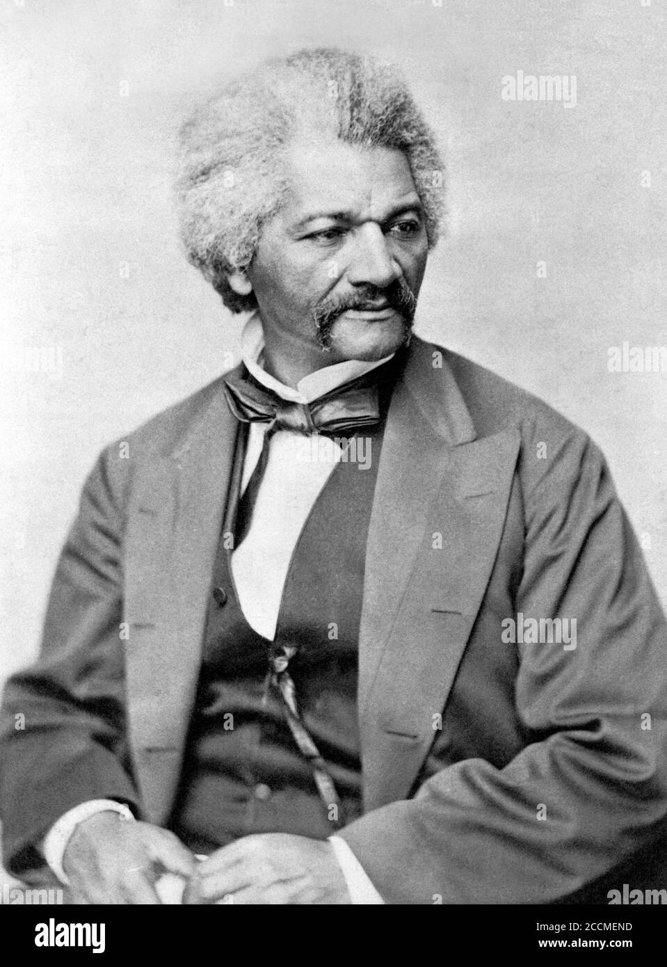 Frederick Douglass (1818-1895), ca. 1870. Stockfoto