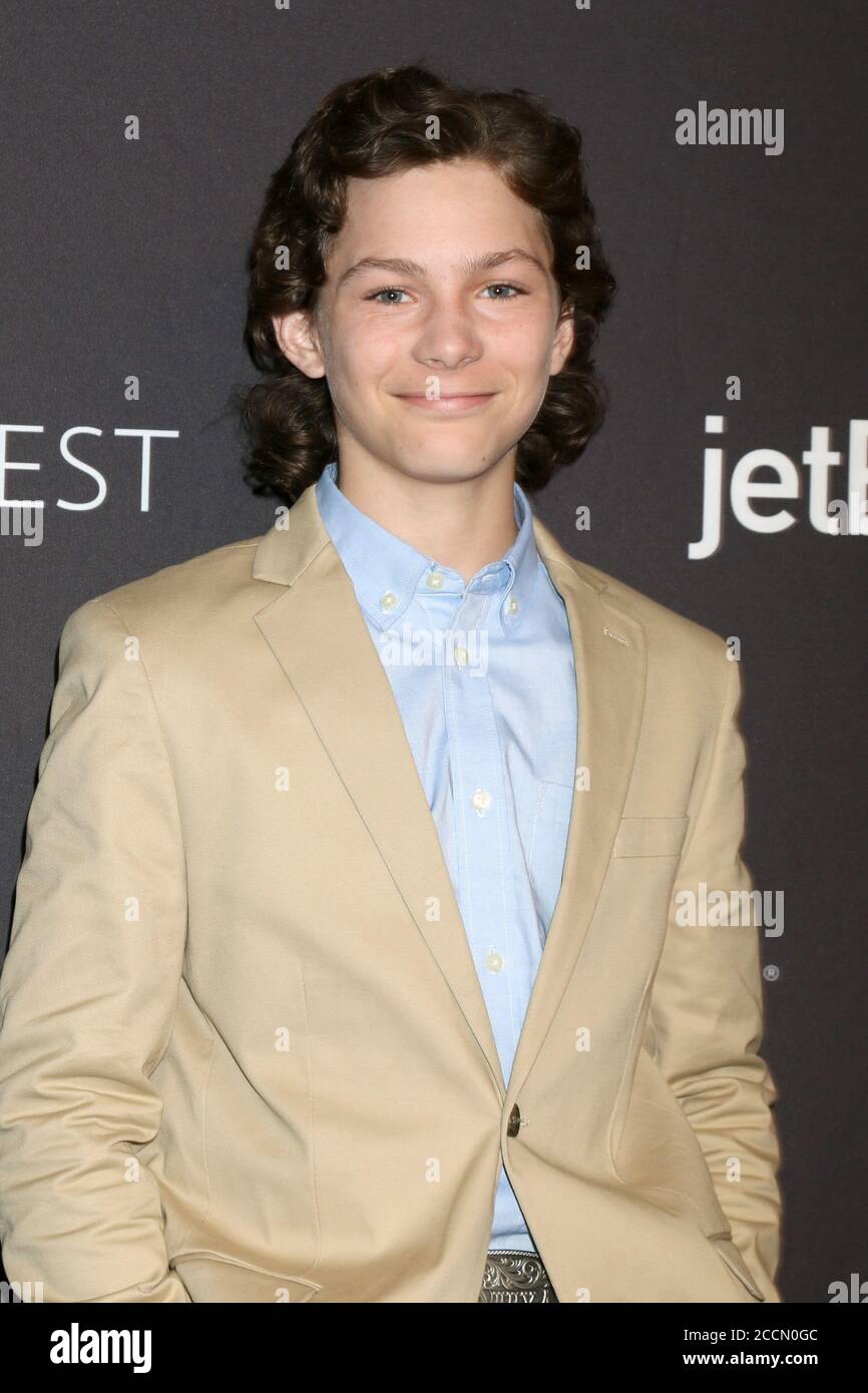 LOS ANGELES - MAR 21: Montana Jordan beim PaleyFest 2018 Los Angeles - Big  Bang Theory, Young Sheldon im Dolby Theater am 21. März 2018 in Los  Angeles, CA Stockfotografie - Alamy