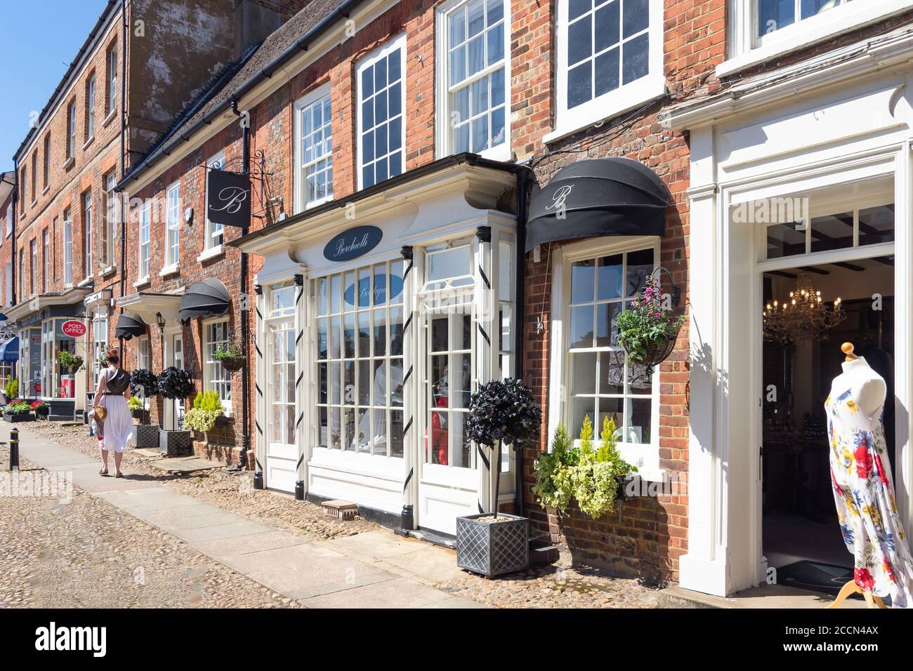 Market Place, Woburn, Bedfordshire, England, Vereinigtes Königreich Stockfoto