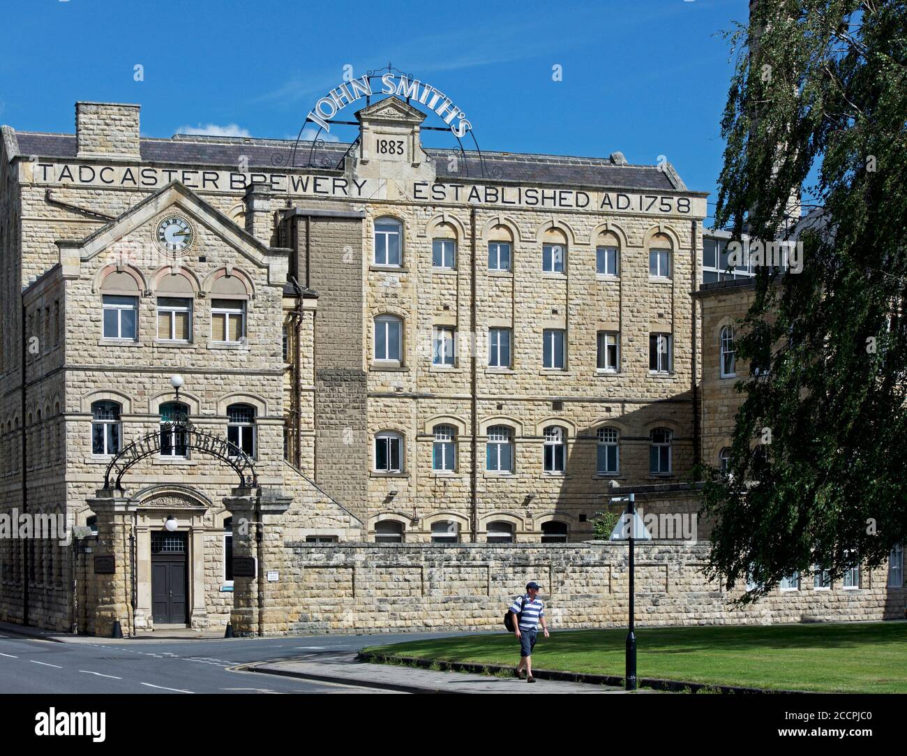 John Smith's Brewery in Tadcaster, North Yorkshire, England Stockfoto