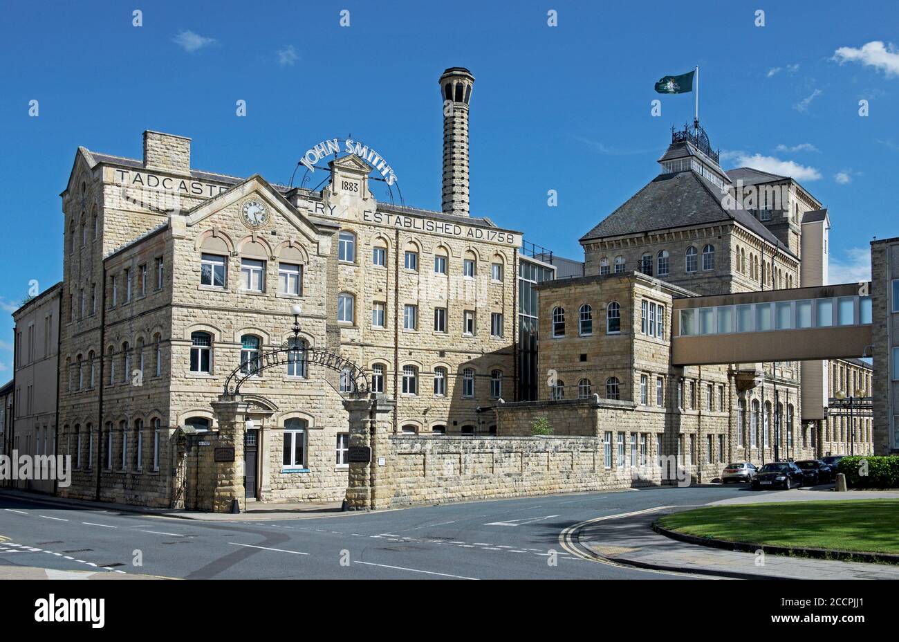 John Smith's Brewery in Tadcaster, North Yorkshire, England Stockfoto