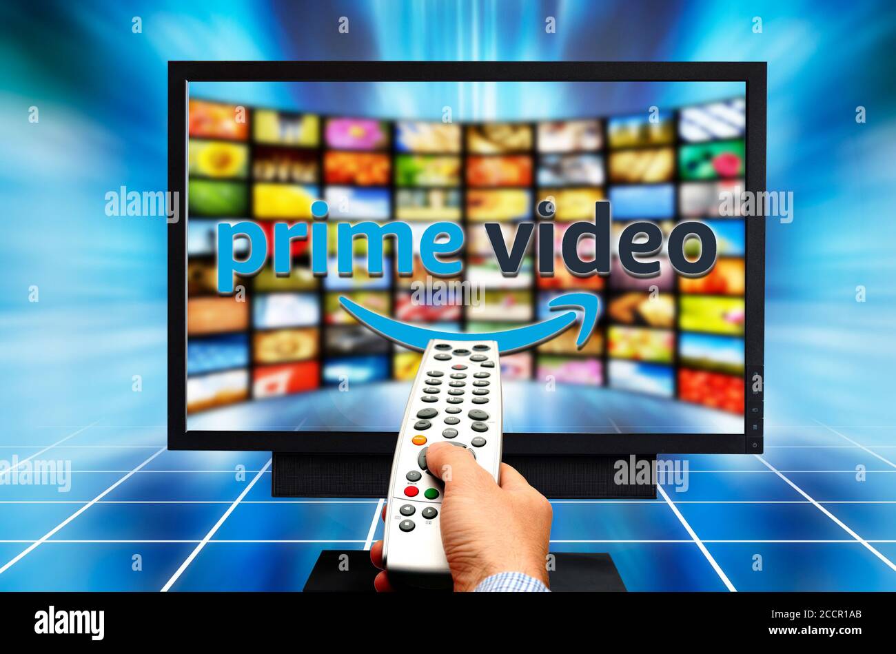 Amazon Prime Streaming-Dienst Stockfoto