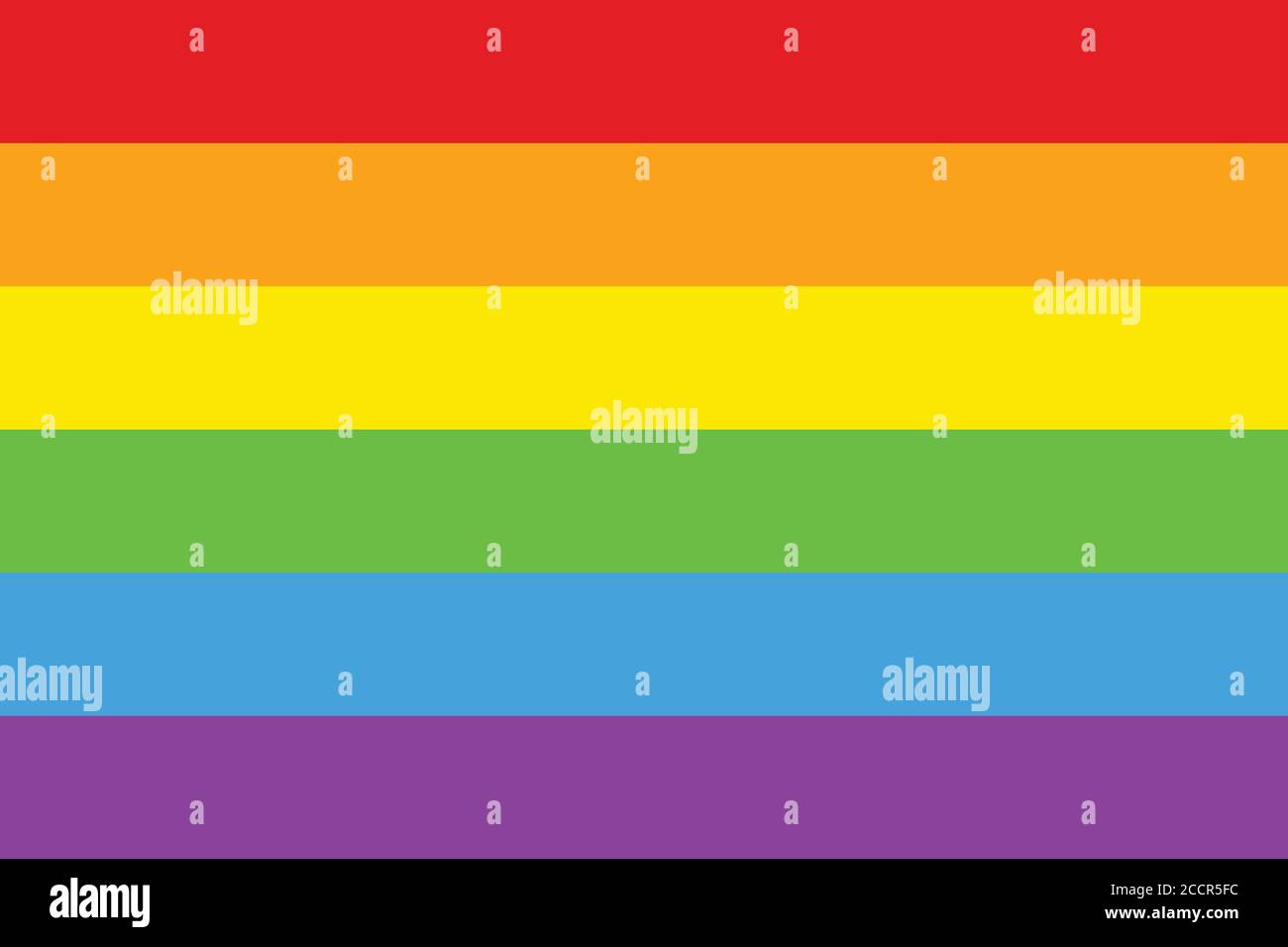 Bild einer farbenfrohen lgbt-Regenbogenflagge Stock Vektor