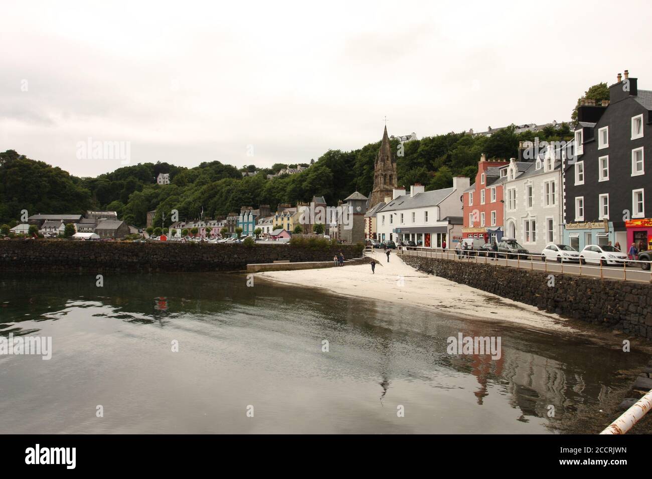 Toberymory Harbour, Isle of Mull, Schottland, Großbritannien Stockfoto