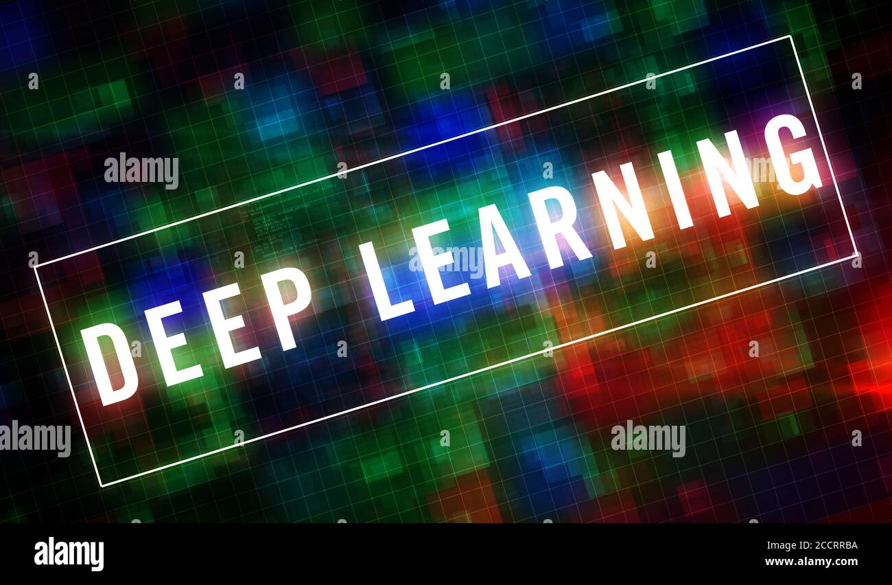 Künstliche Intelligenz, digitales maschinelles Lernen, ai, Industrie 4.0 und kybernetisches Gehirn futuristisches Konzept. Abstrakte 3d-Darstellung. Virtu Stockfoto