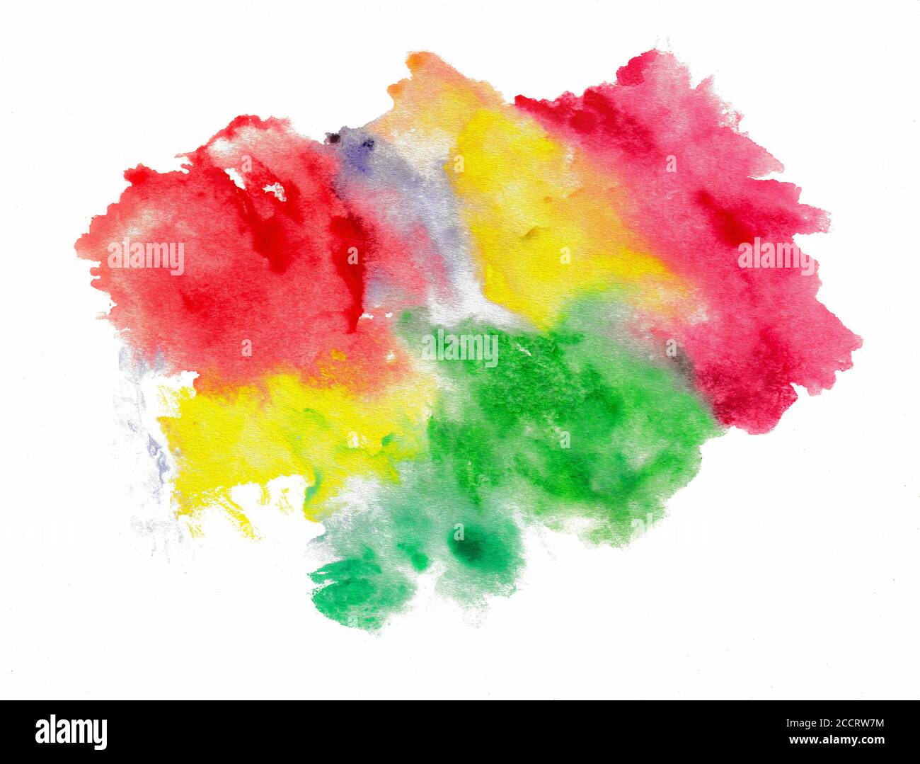 Abstrakte bunte Aquarell Hintergrund für grafische Gestaltung Stockfoto