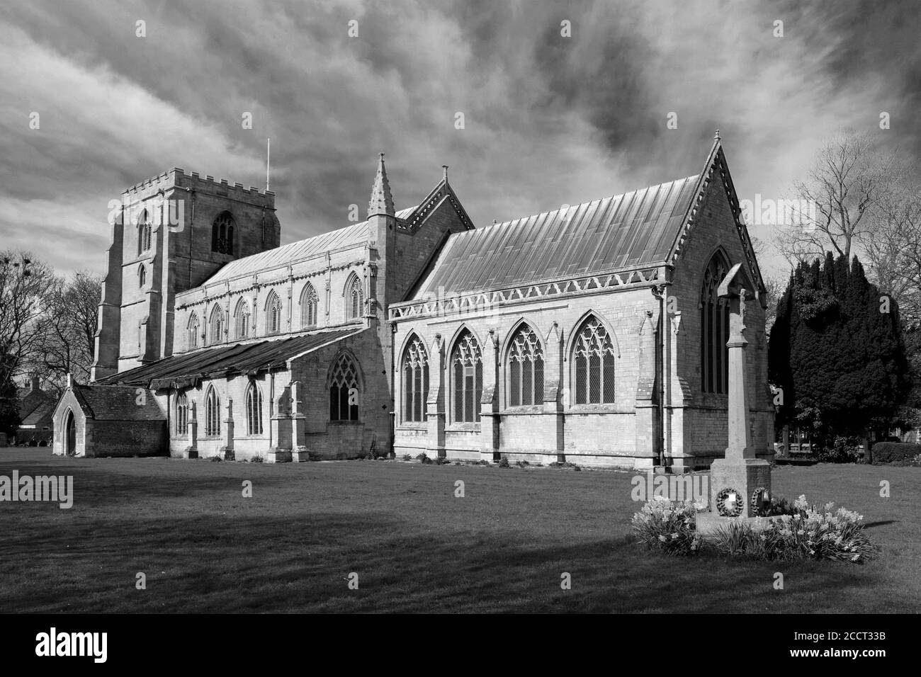 St Marys Kirche, Old Leake Village, Lincolnshire, England, Großbritannien Stockfoto