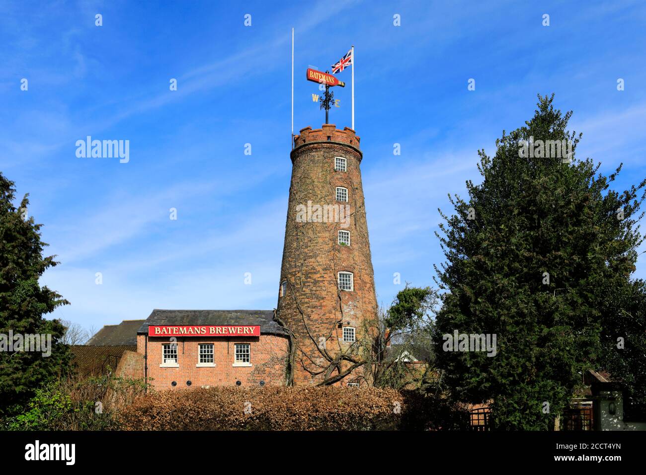 The Batemans Brewery, Wainfleet All Saints, East Lindsey District, Lincolnshire, England, Großbritannien Stockfoto