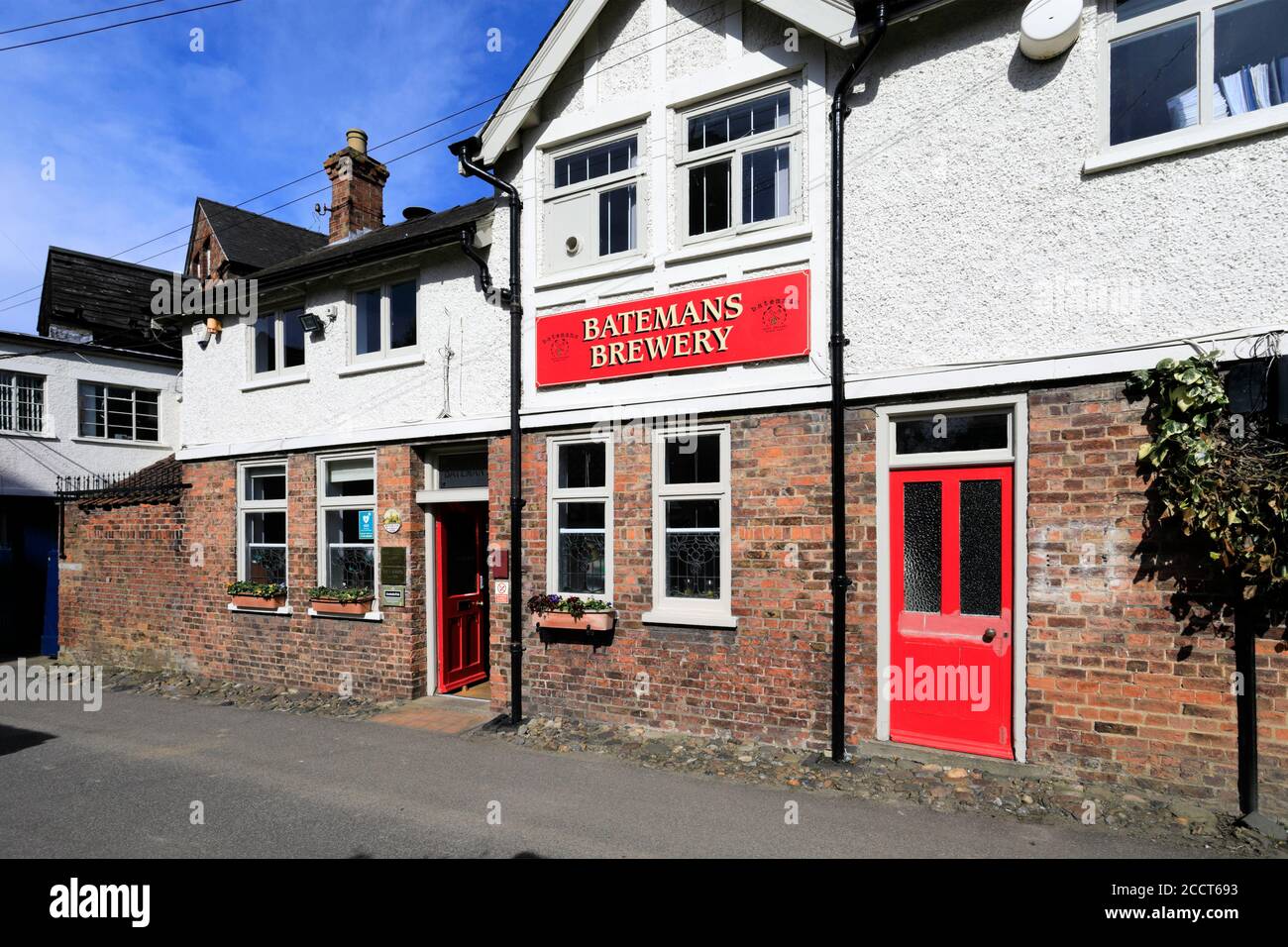 The Batemans Brewery, Wainfleet All Saints, East Lindsey District, Lincolnshire, England, Großbritannien Stockfoto