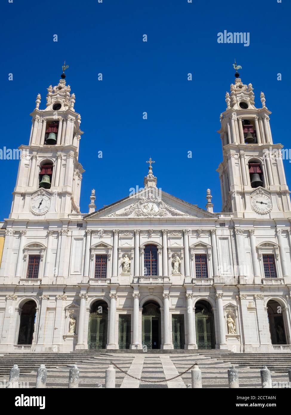 Basilika des Mafra National Palace Stockfoto