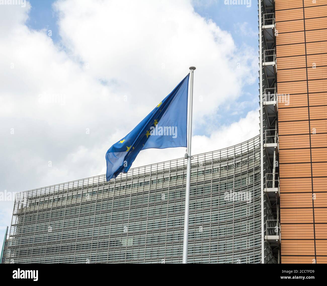 Brüssel, BELGIEN - : Sitz der Europäischen Kommission in Brüssel, Belgien, Europa Stockfoto
