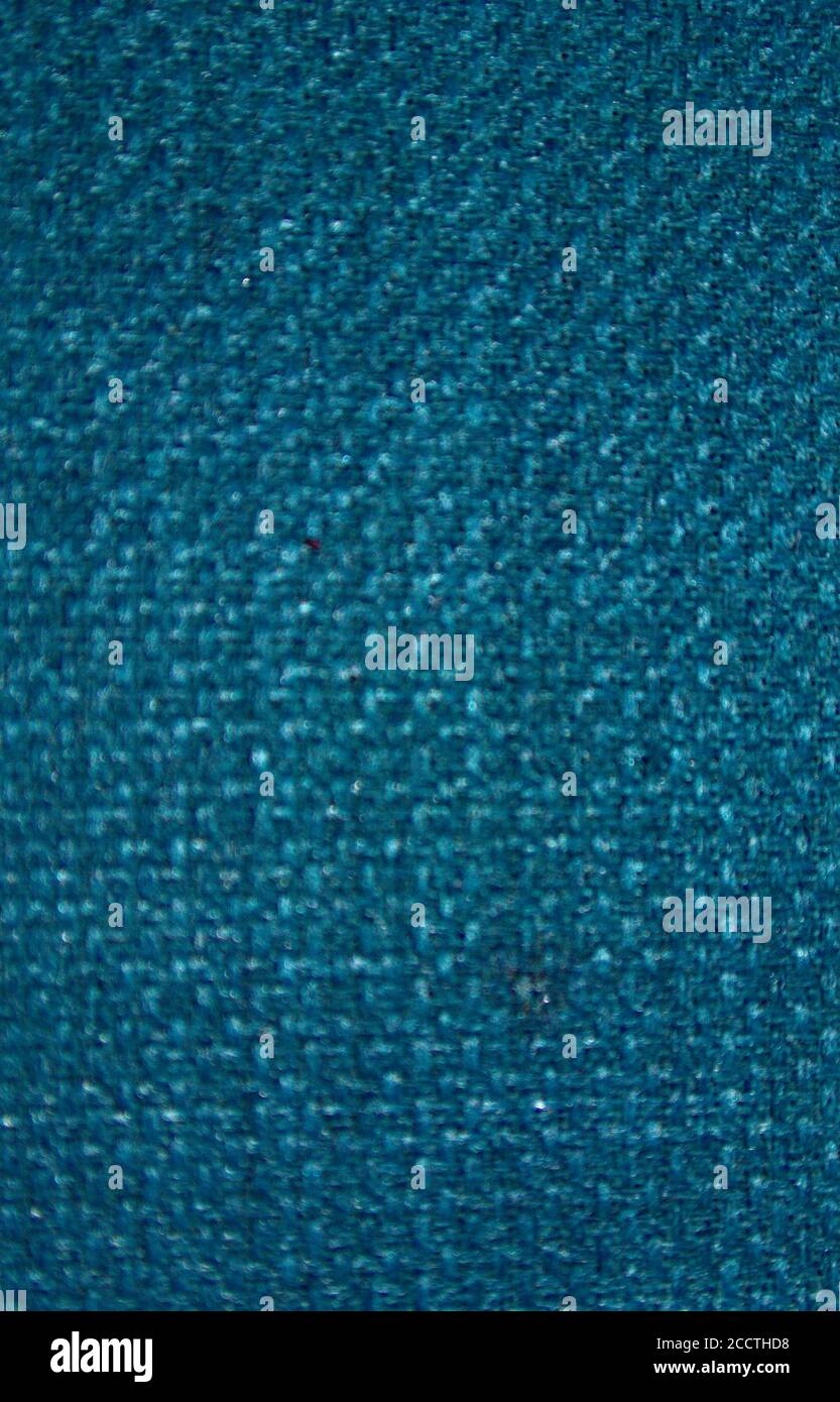 Detaillierte atemberaubende blau genähte Textur Stockfoto