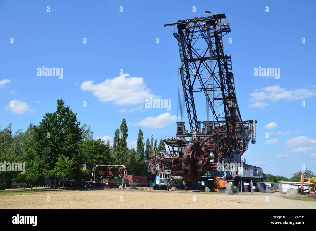 Schaufelbagger Hagenwerder Deutschland Stockfoto
