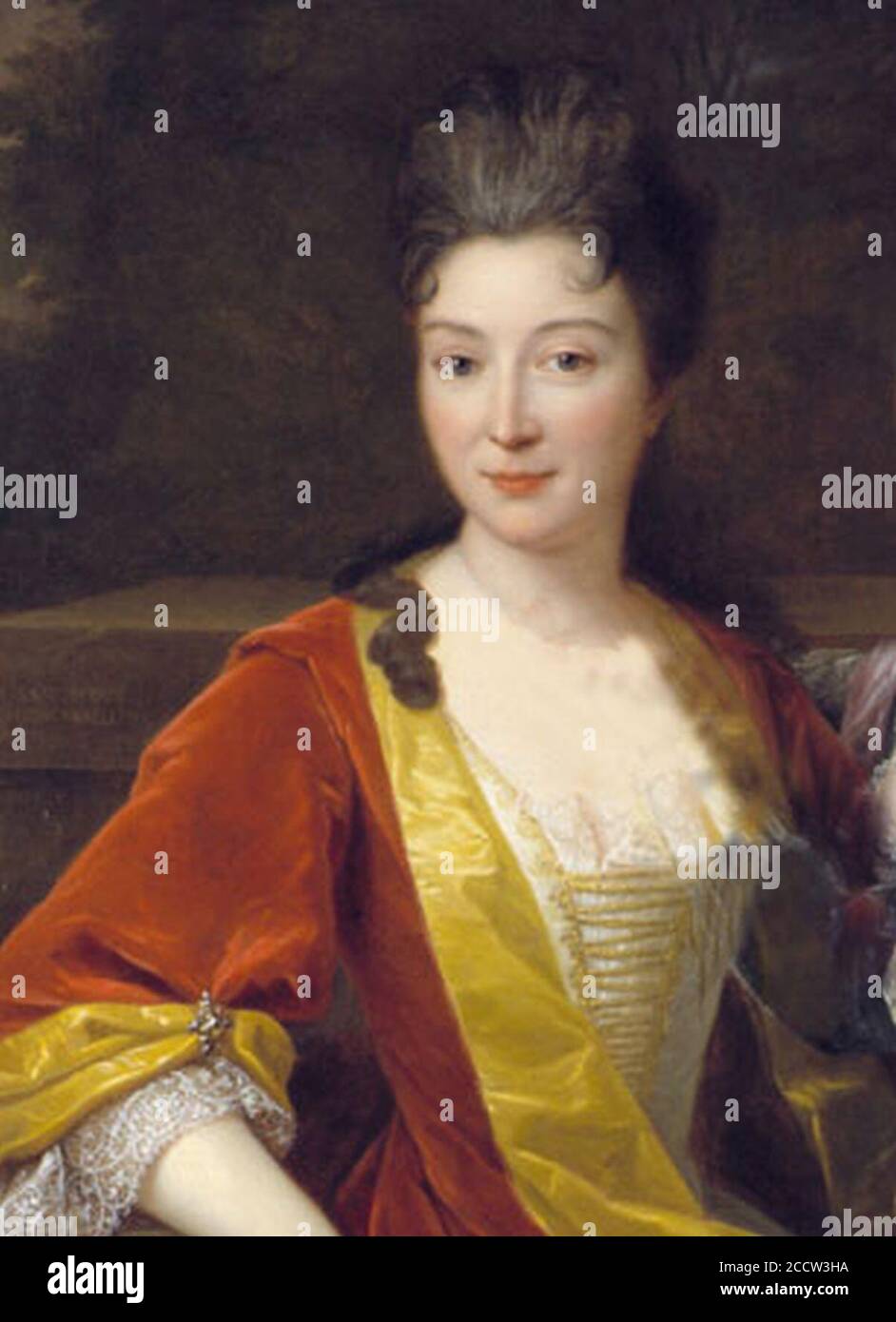 Jeanne-Françoise de BIAUDOS CASTEJA. Stockfoto