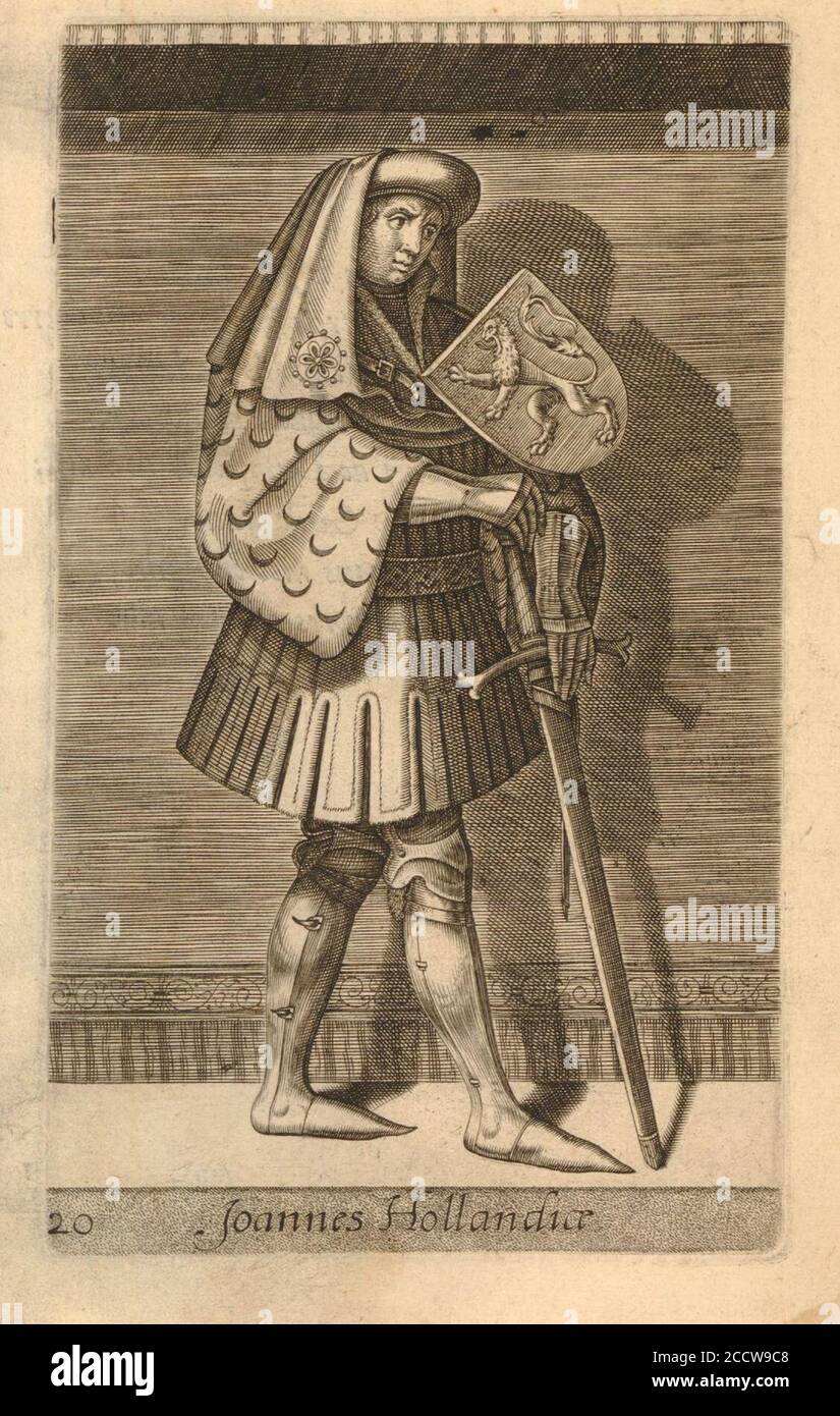 Joannes Hollandiae (BM 1869,0612.250). Stockfoto