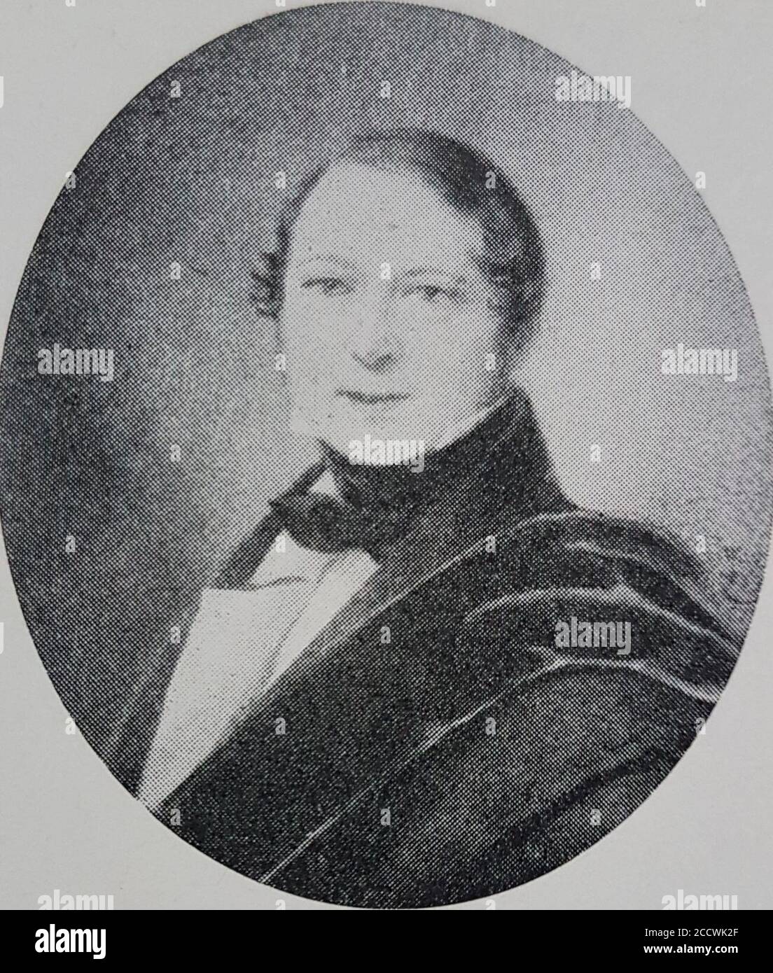 Johan Fredrik Julin x JVV Way 1839. Stockfoto