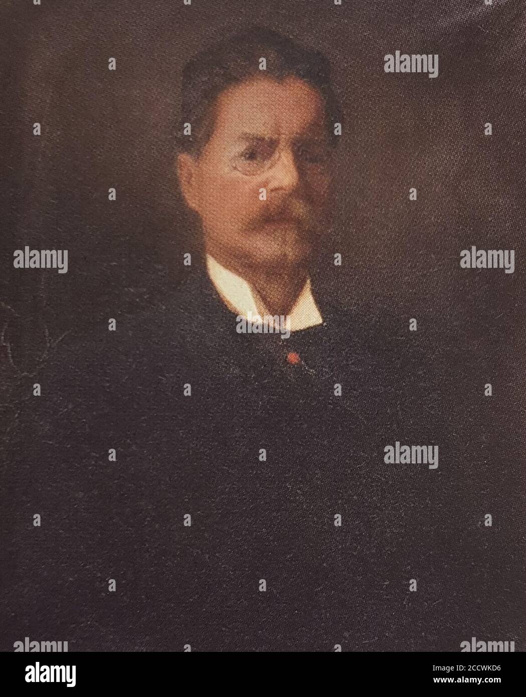 Johan Hjalmar Théel x H Théel. Stockfoto