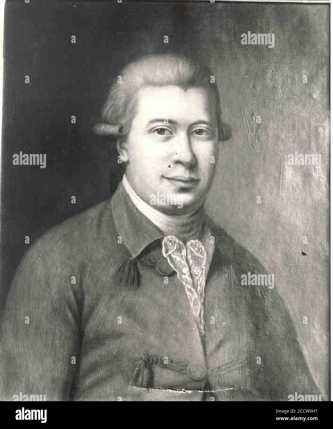 Jean-Baptiste van Dievoet (1747-1821), huile vers 1787. Stockfoto