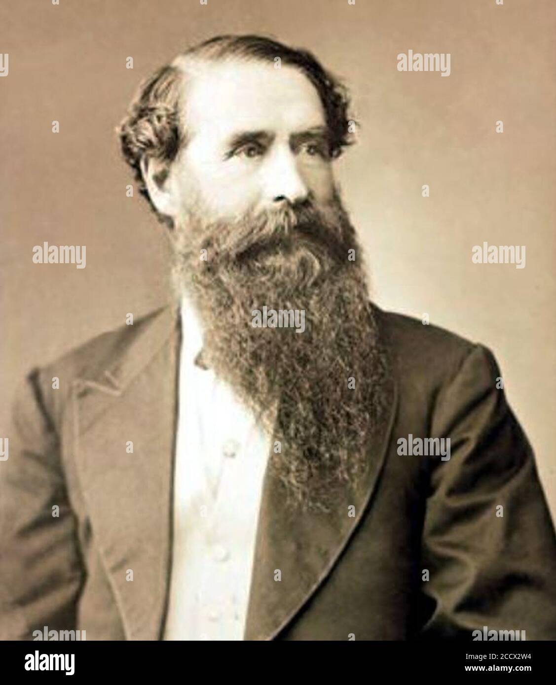 Jeremiah Gurney 1869. Stockfoto
