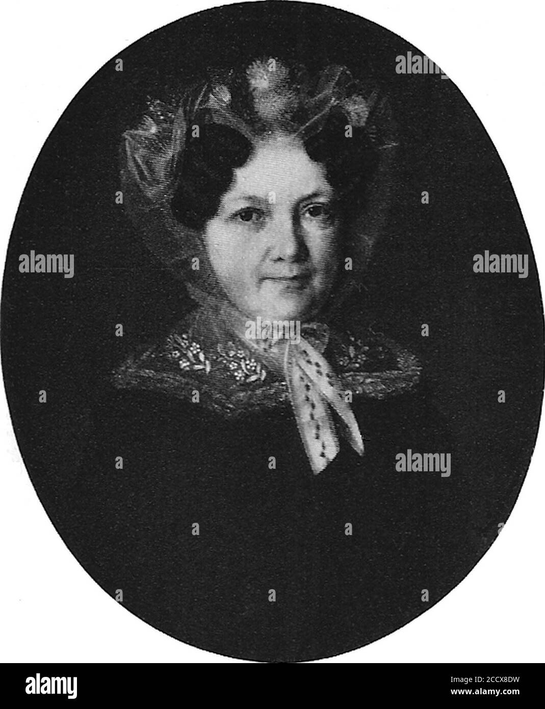 JM Holder - Luise Katharina Vellnagel geb. Krank ca. 1825 (134). Stockfoto